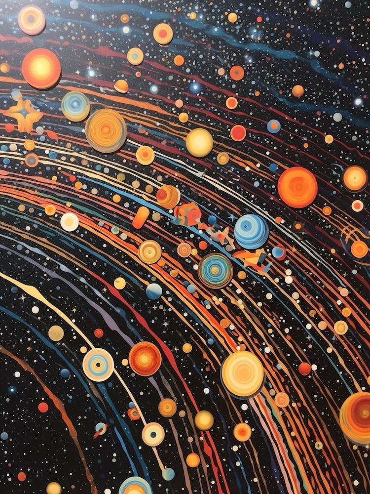 Oil Painting Celestial 1