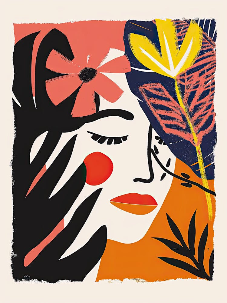 Vibrant Canopy Matisse Style