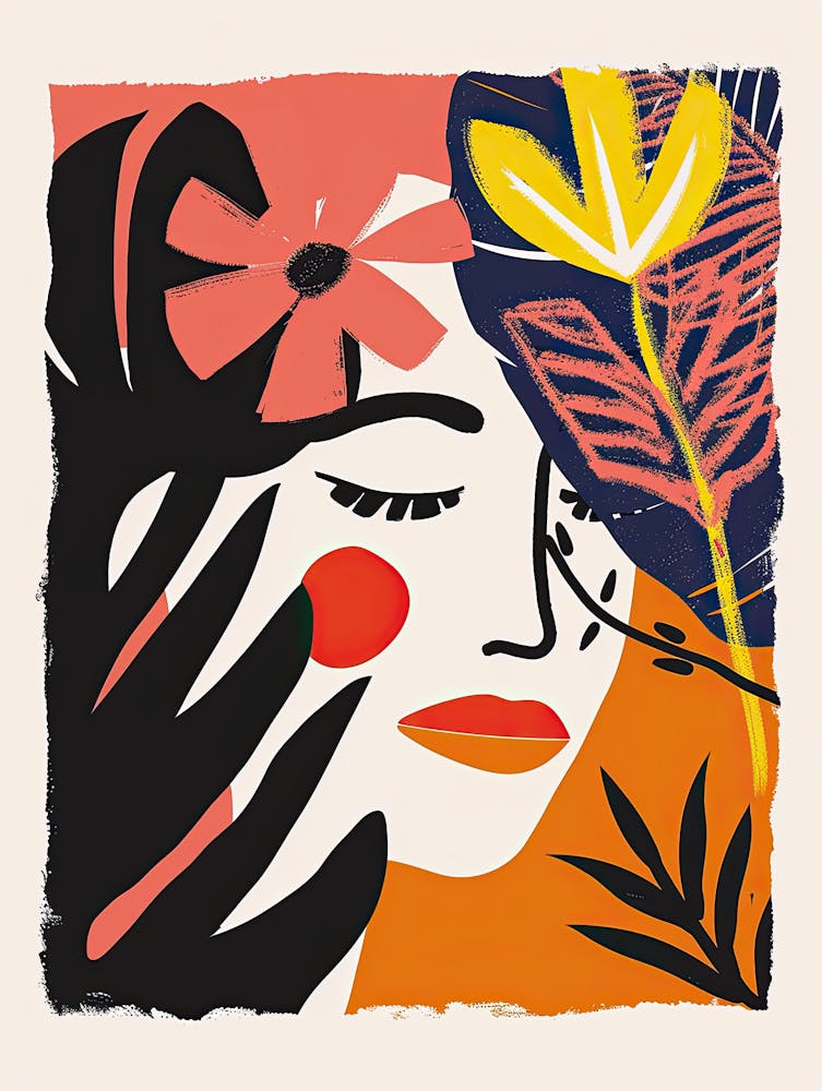 Vibrant Canopy Matisse Style