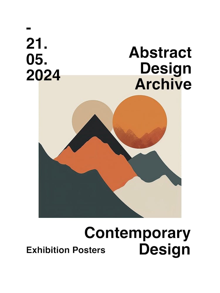 Abstract Design Archive Poster 27