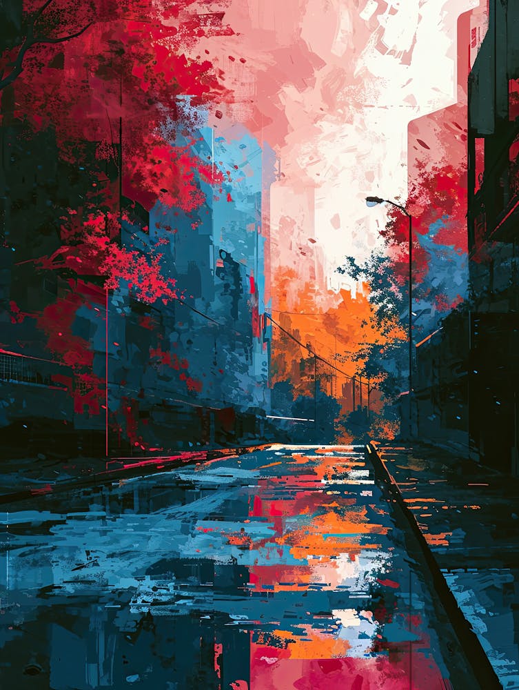 Gerasterte Stromschnellen | Pixel-Art-Serie