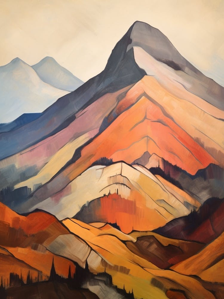 Beinn Dorain Scotland Mountain Painting