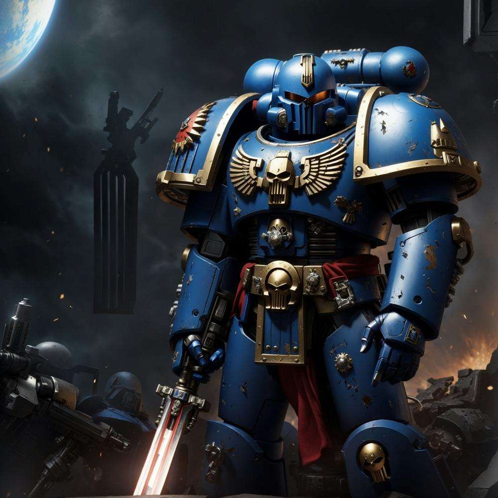 Space Marines 40k content