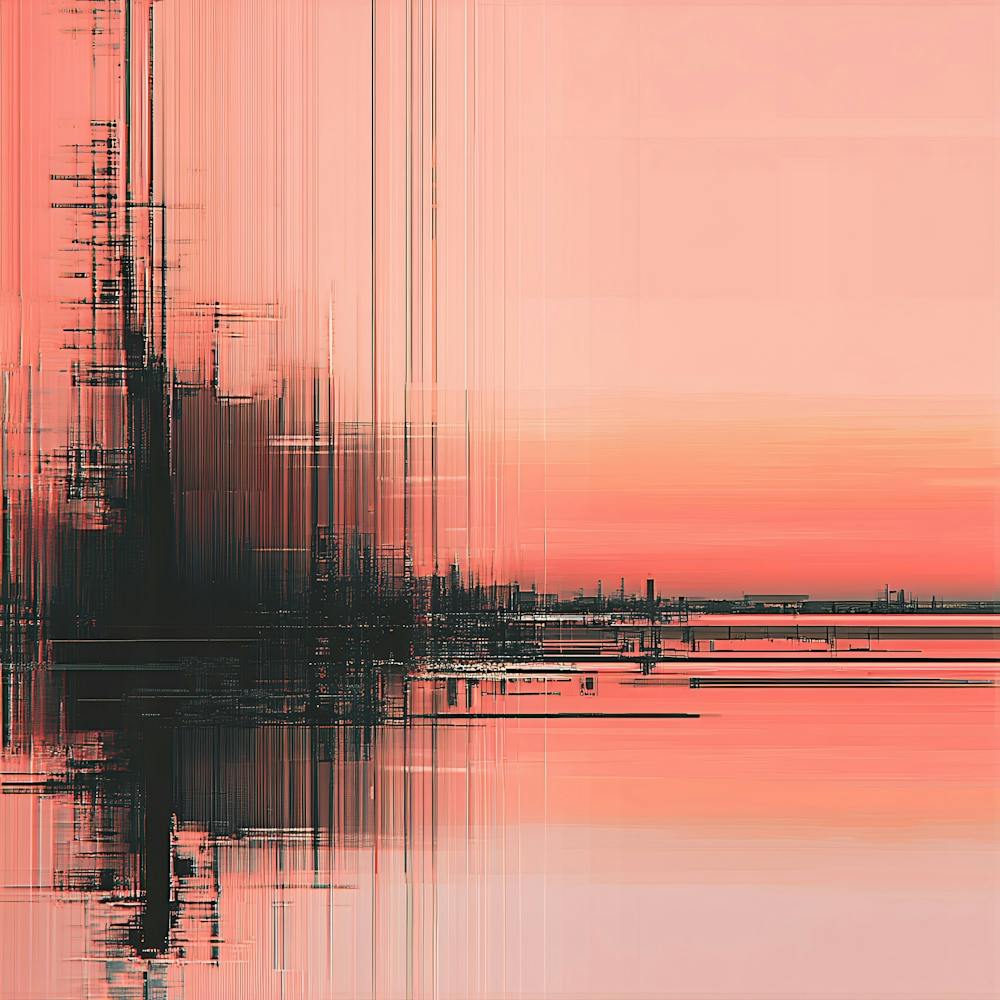Abstrakte Stadtlandschaft 4