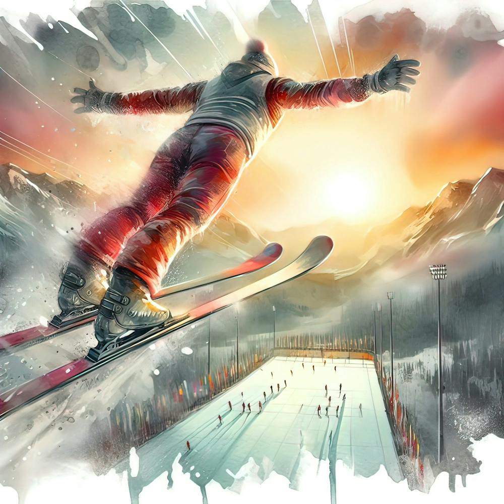 Skier In The Air 3