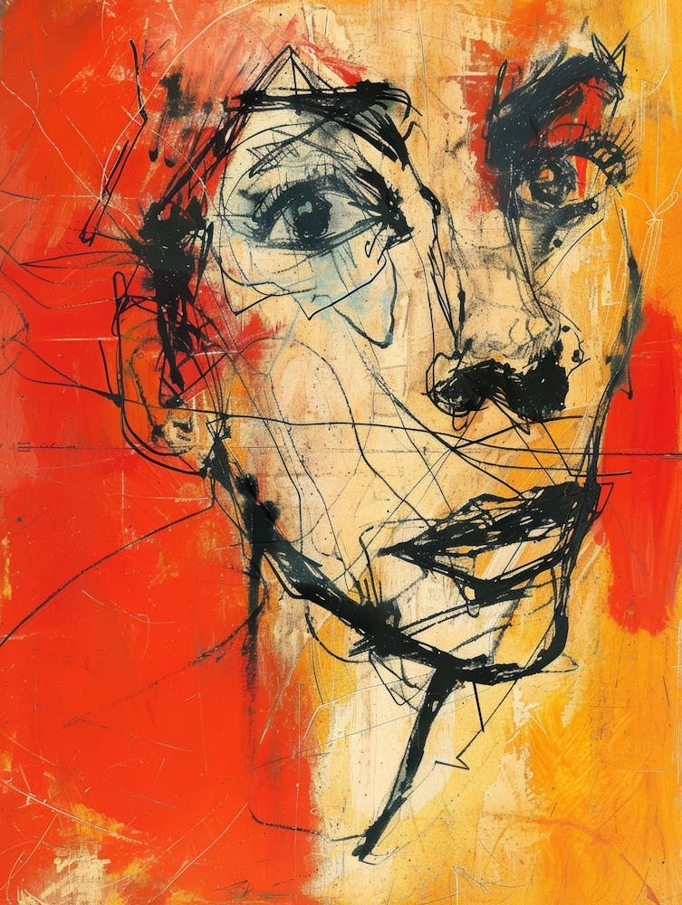 Abstract Portrait Of A Woman 67