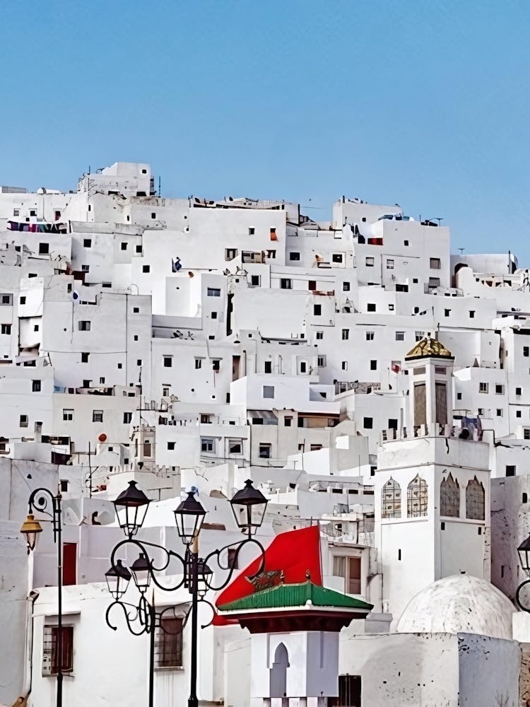 White Town In Morocco