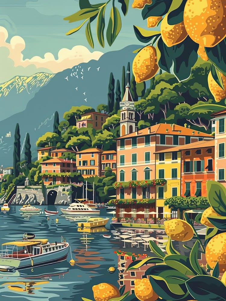 Lemons On Lake Como