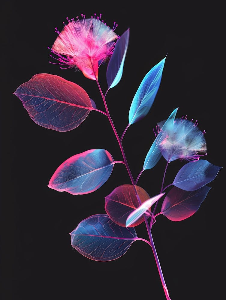 Abstract Flower Painting 6