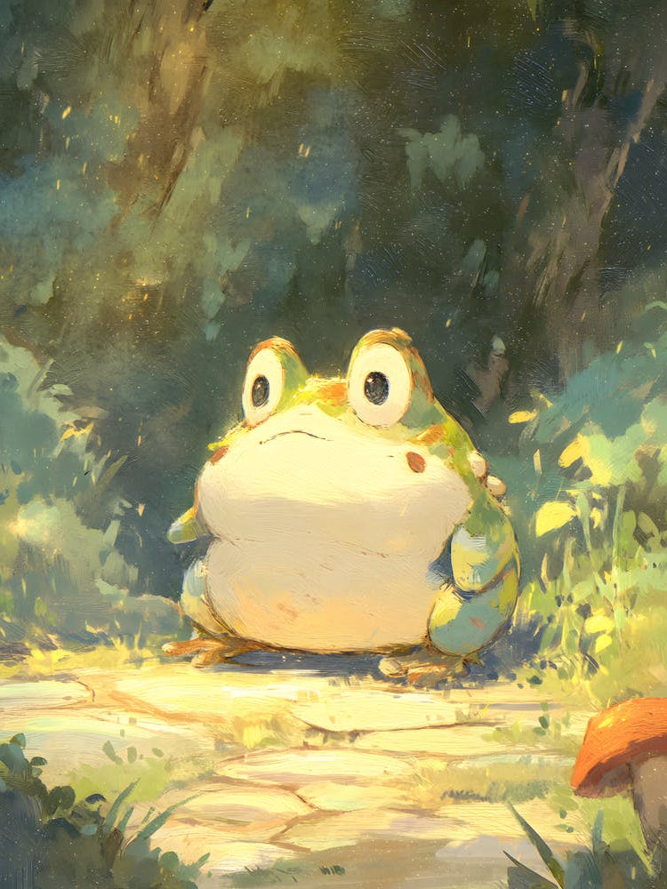 Frog In The Forest 6