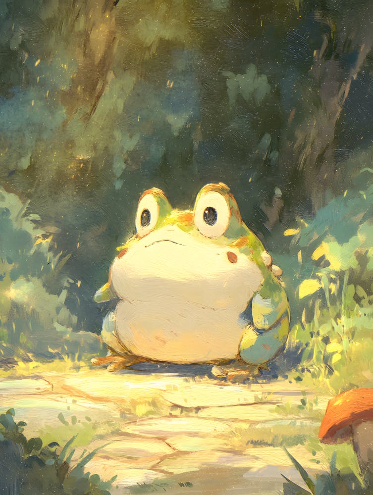 Frog In The Forest 6
