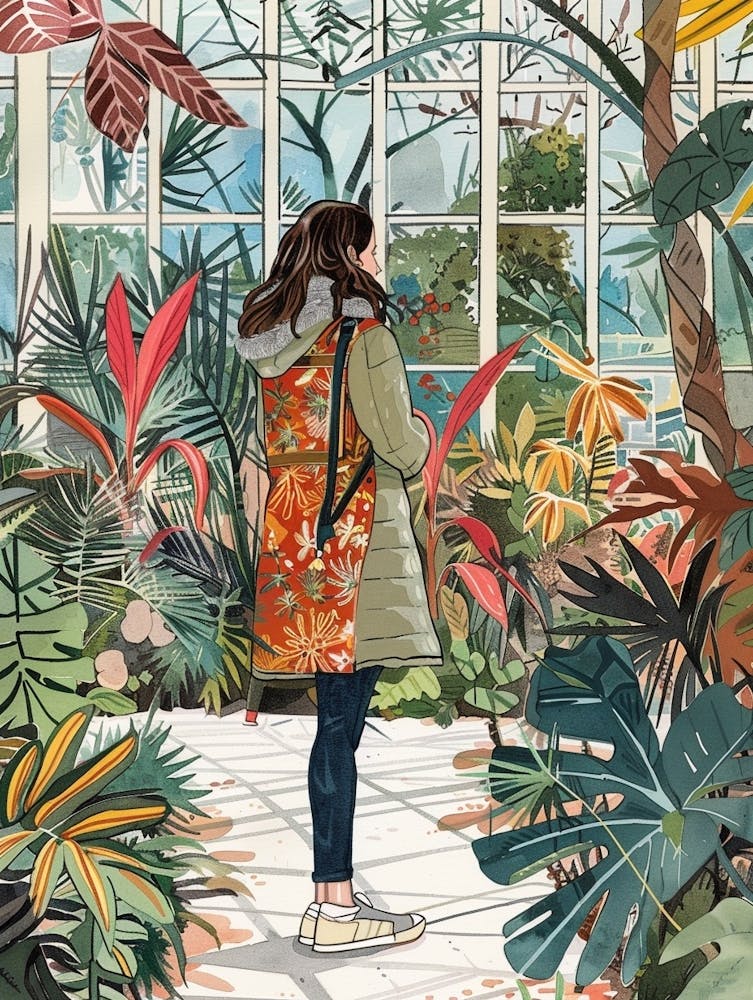In The Garden Gothenburg Botanic Gardens Sweden
