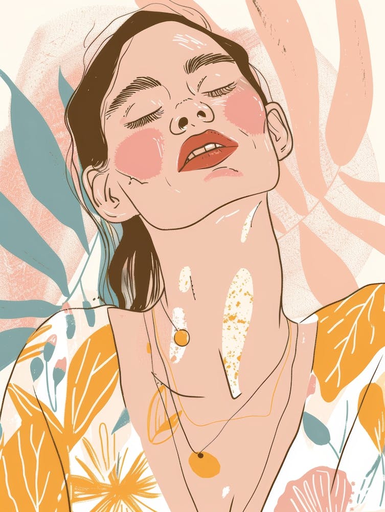 Illustration einer Frau 10