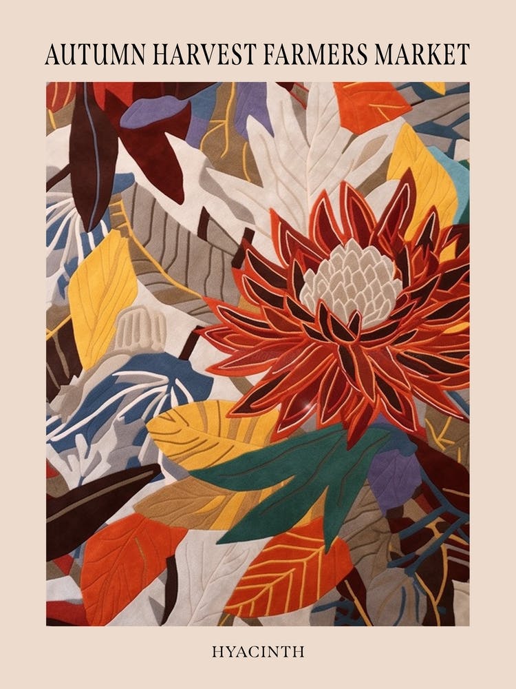 Fall Botanicals Hyacinth 2 Poster