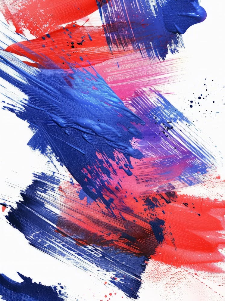 Abstract Brush Strokes 3