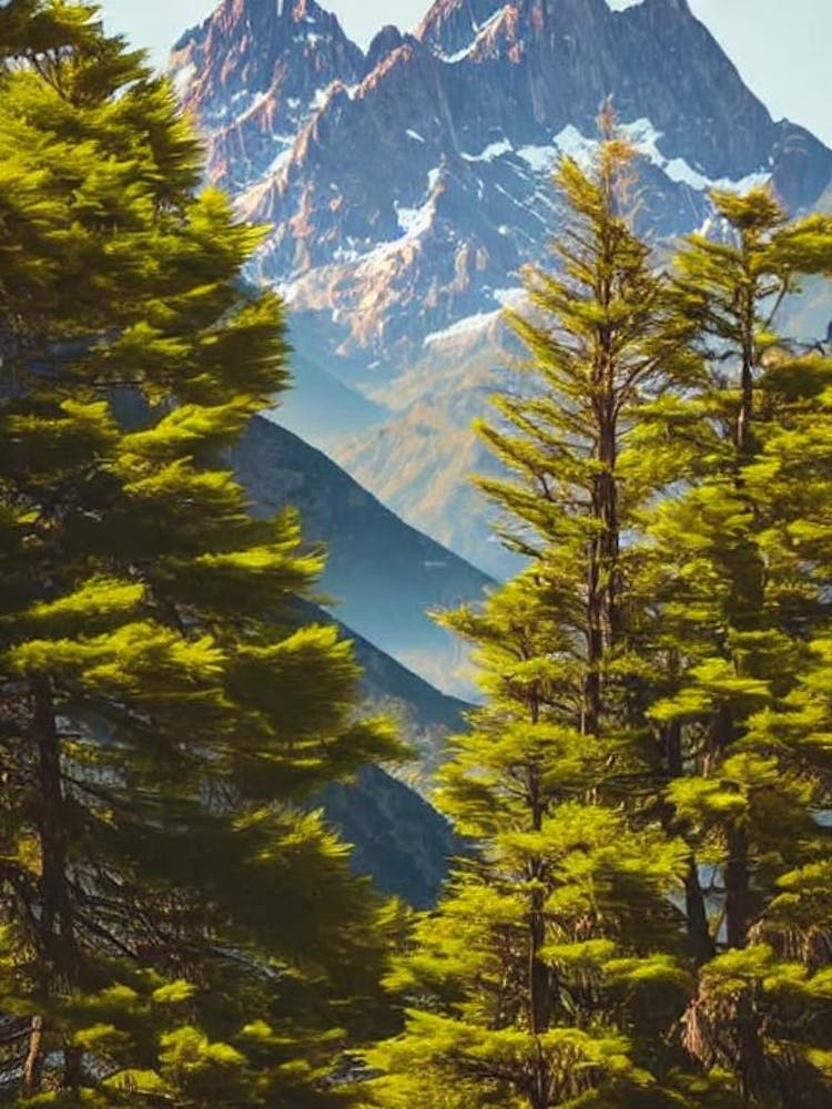 Nahuel Huapi National Park Argentina Vintage Poster