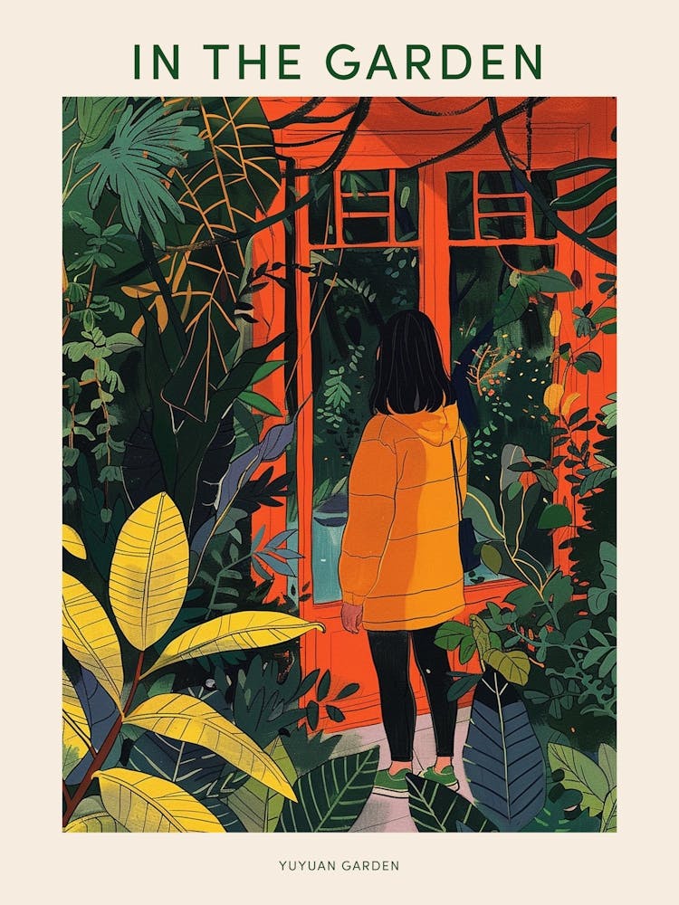 In The Garden Poster Yuyuan Garden China 3