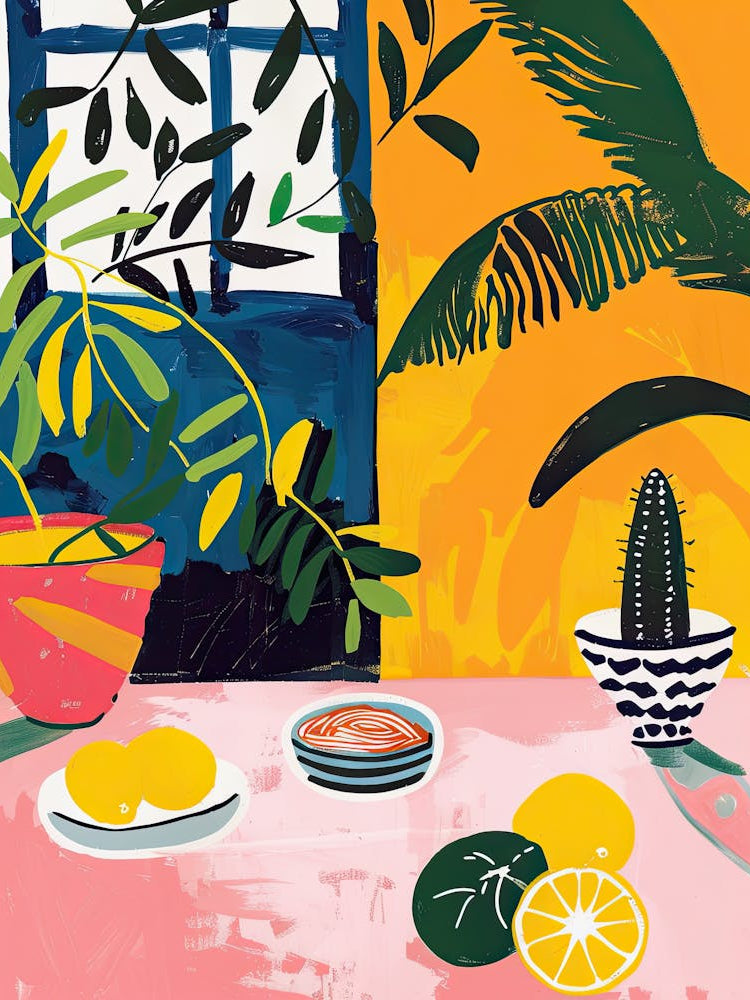 Hypnotic Tropics Matisse Style