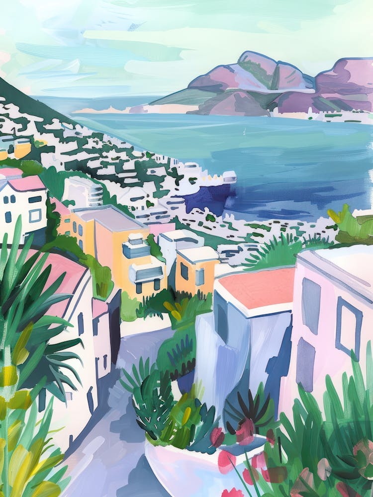 Travel Poster Happy Places Cape Town 1