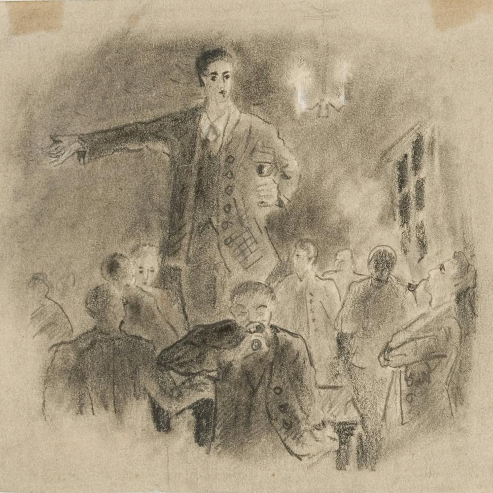 Istujaiset By Magnus Enckell