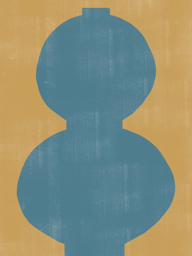 Blue And Yellow Painting