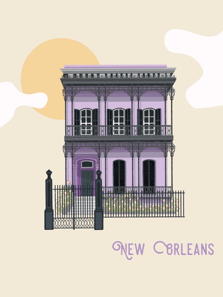 New Orleans Gebäude