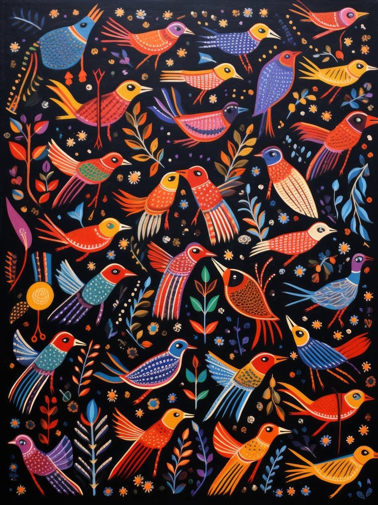 Birds In Flight