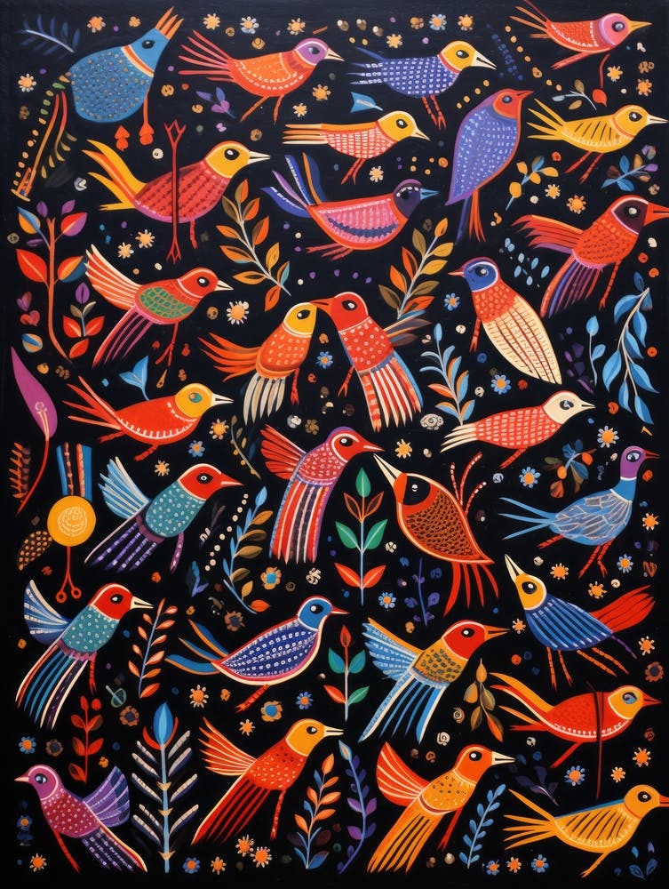 Birds In Flight