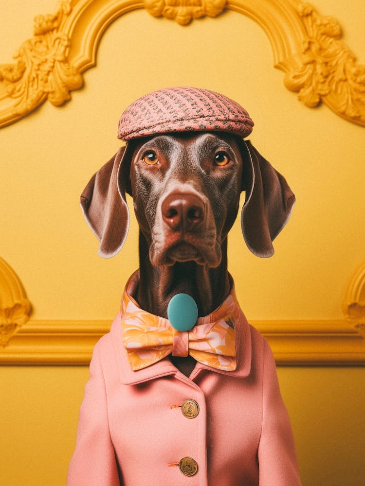 Un Chien Braque Allemand à Poil Court 7