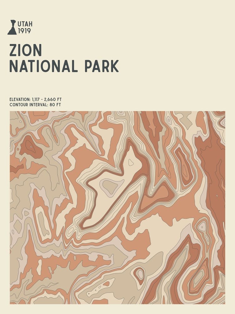 Zion National Park Series Utah Usa