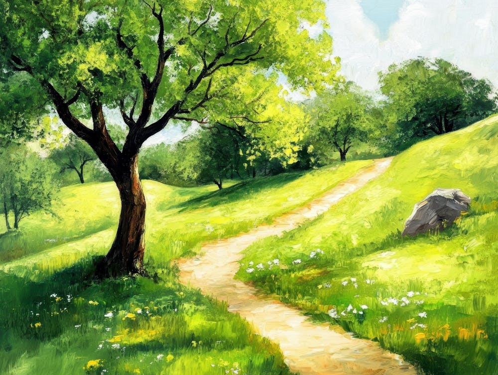 Path In The Grass