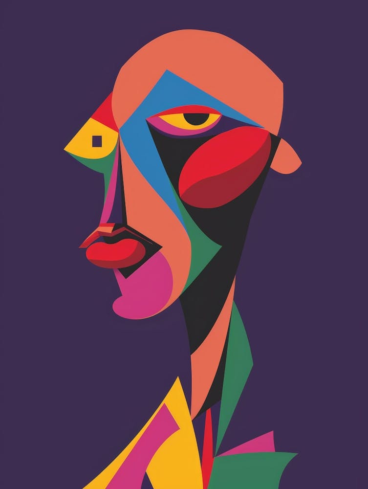Abstract Portrait Of A Woman 46