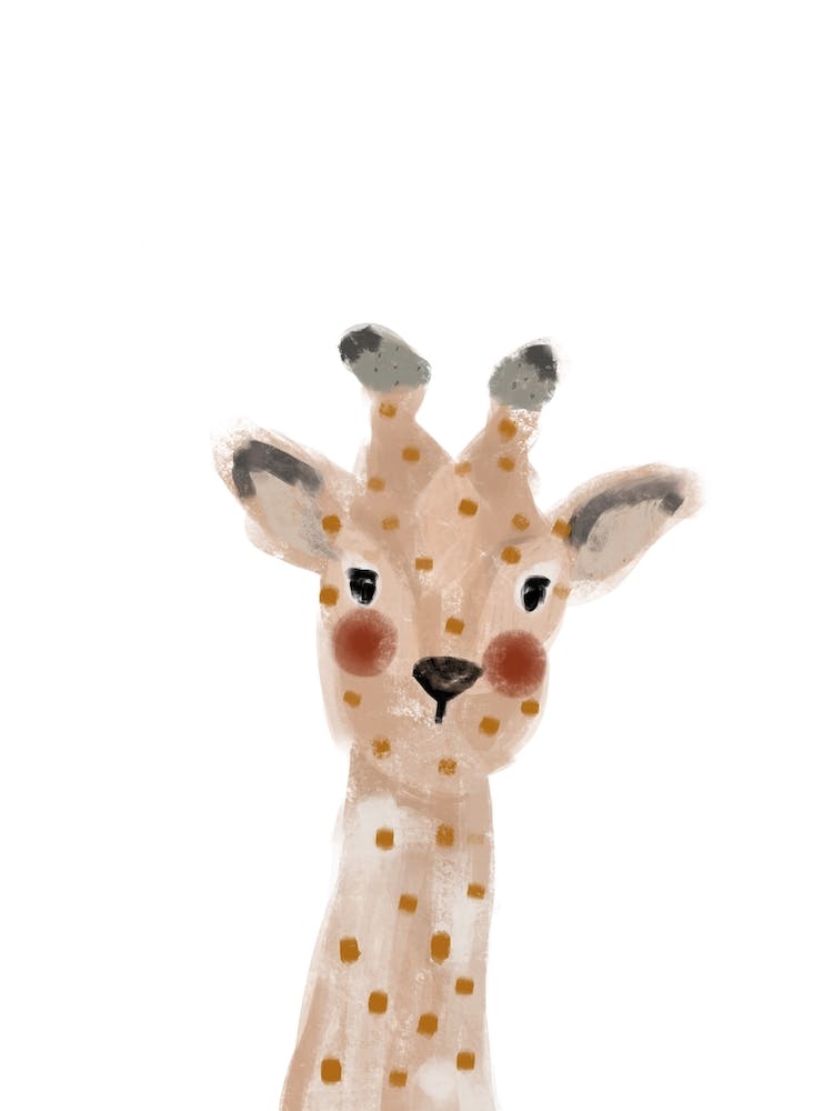 Girafe à Pois