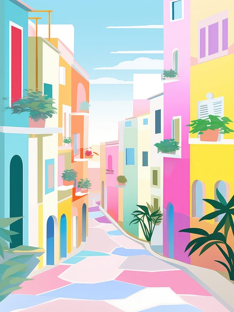 Anzio, Italy Colourful View 2