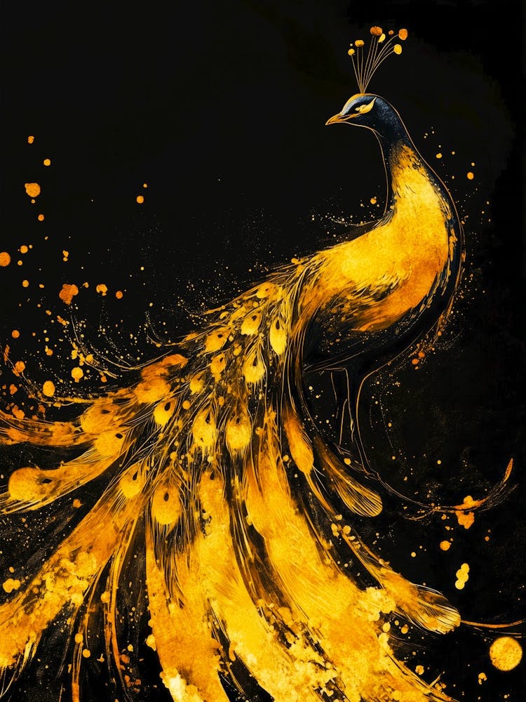 Peacock Canvas Art