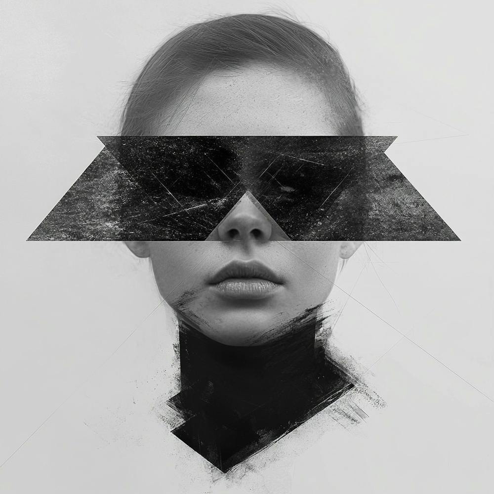 Abstract Portrait Of A Woman 10
