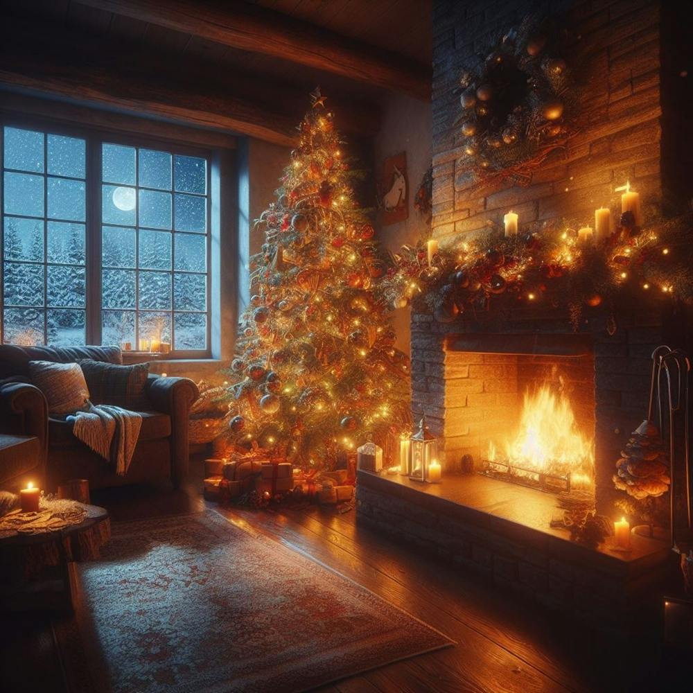 Christmas In The Living Room