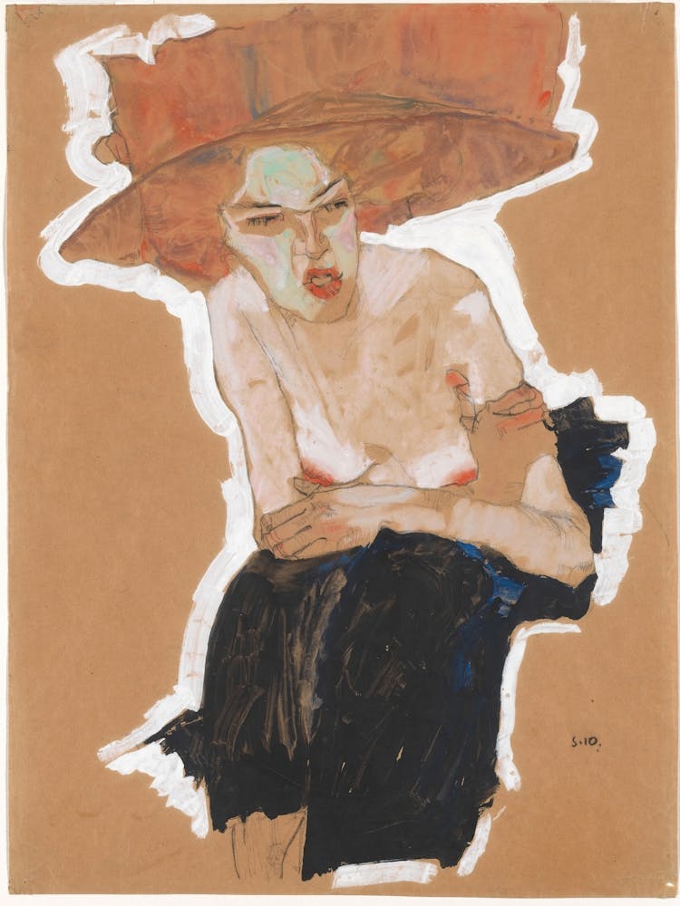 The Malicious One (1910), Egon Schiele