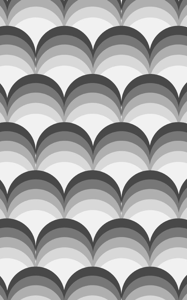 Slate Retro Circles