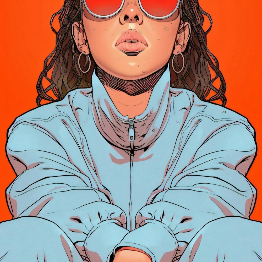 Girl In Sunglasses 2