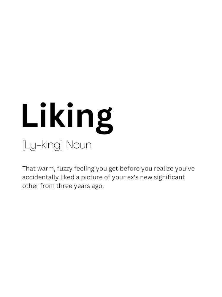 Liking Definition Meaning 1