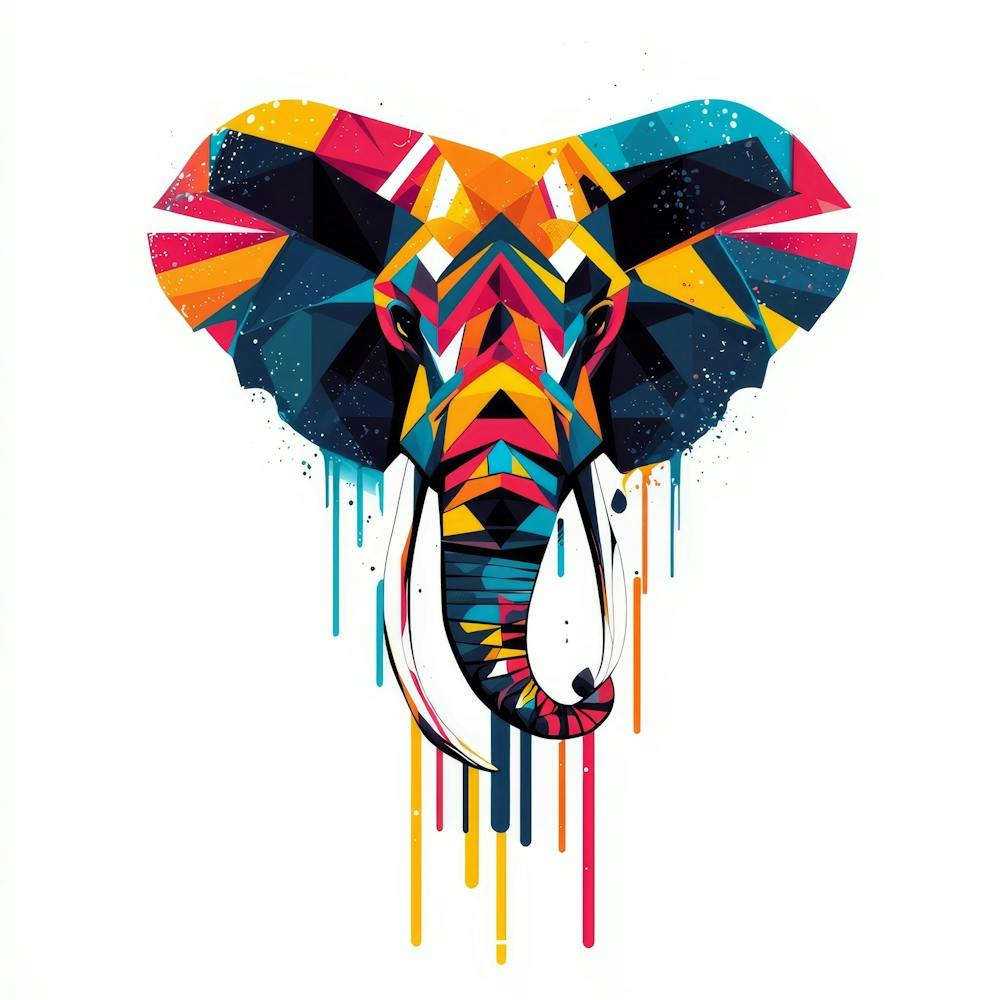 Abstract Elephant