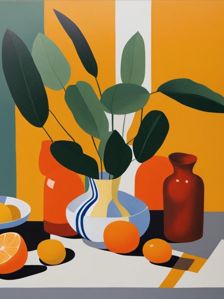 Still Life With Oranges 8