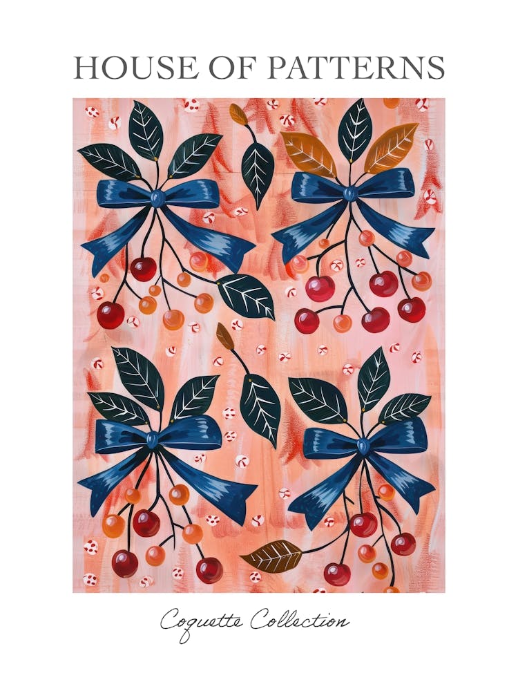 In My Bow Era 1 Pattern Poster