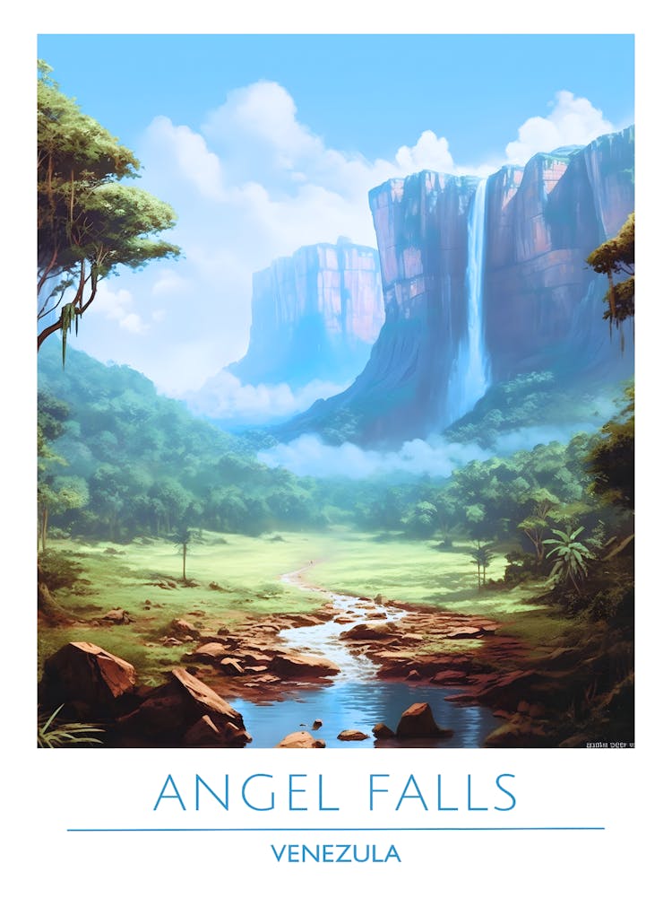 Angel Falls Venezuela