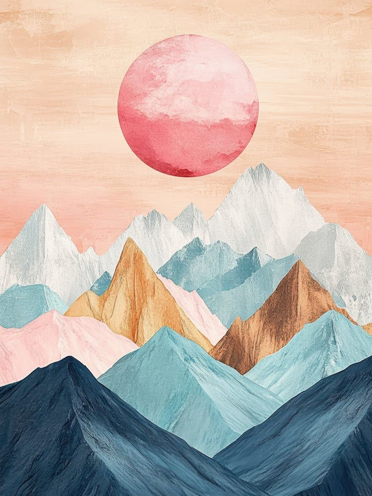 Mountains Canvas Print