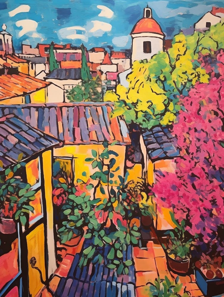 Modena Italy 1 Fauvist Painting
