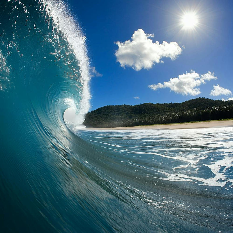 Blue Ocean Wave