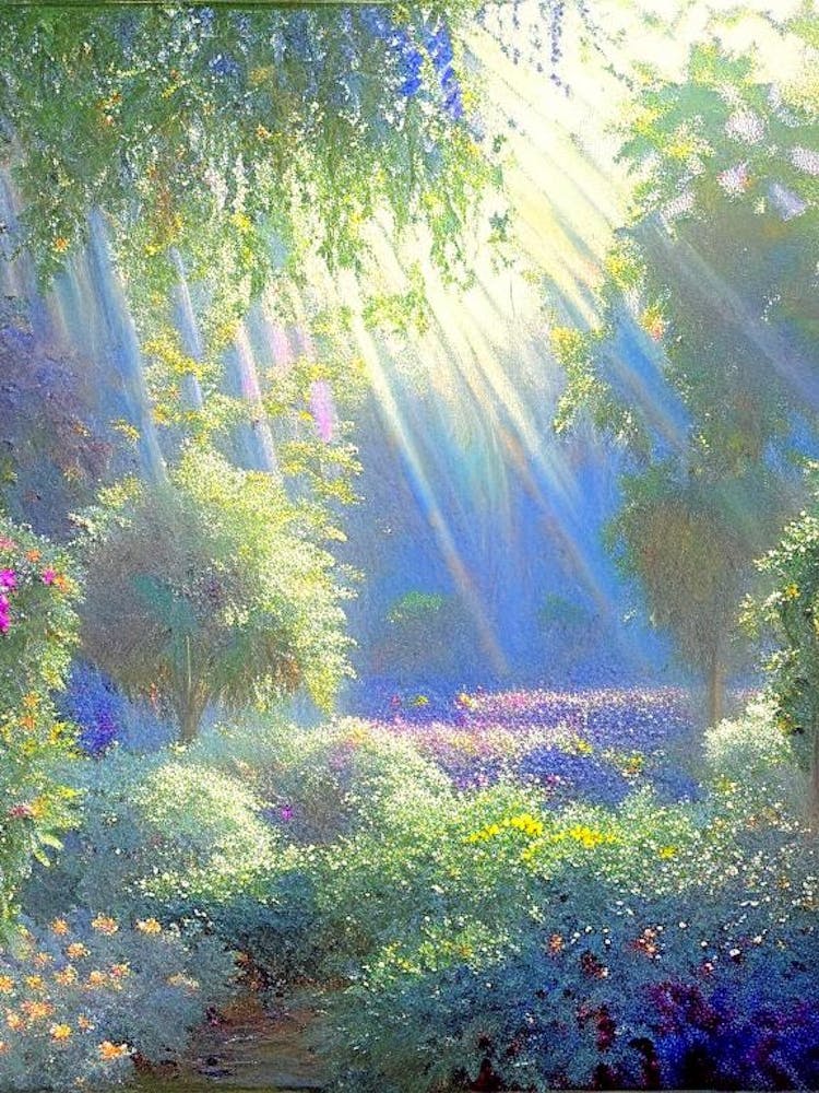 Huntington Desert Garden, 1, Usa Classic Painting