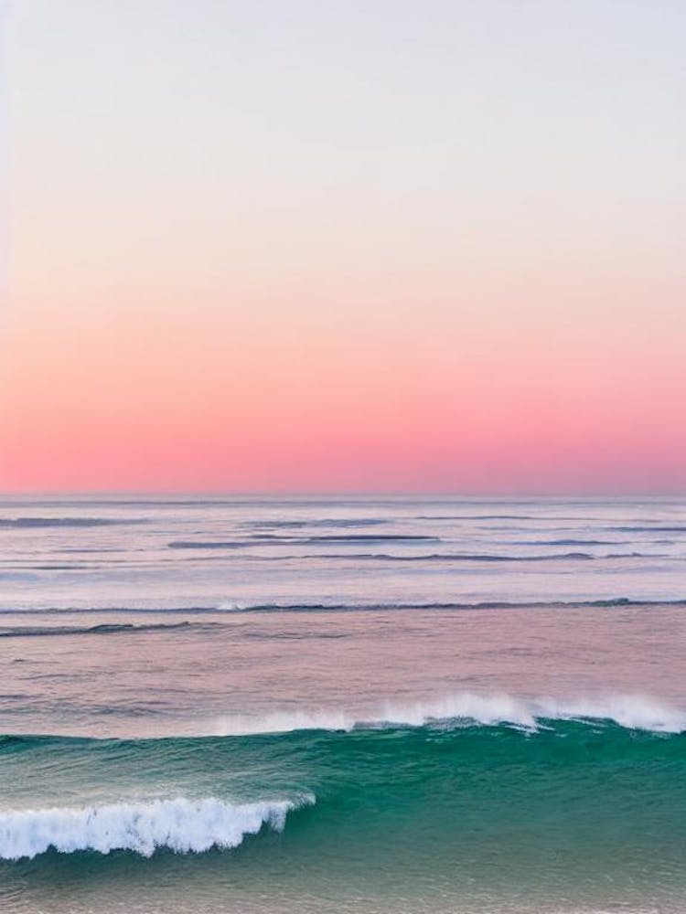 Lorne Beach, Australia Pink Photography 2